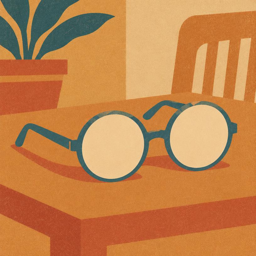 Illustration de Verres opaques